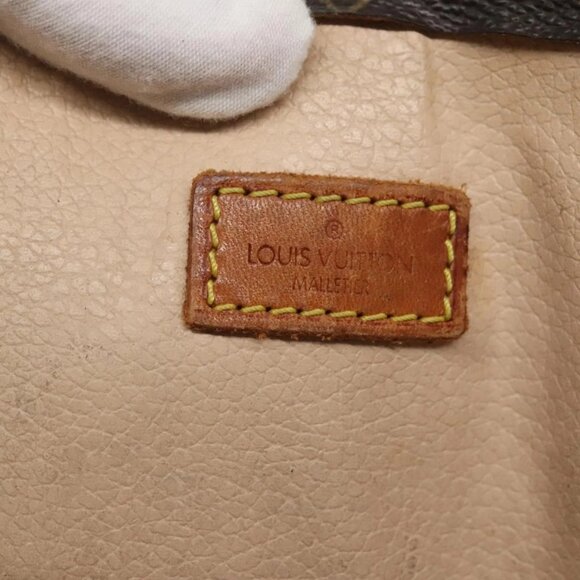 LOUIS VUITTON Monogram Sac Plat Hand Bag M51140 LV Auth 131541 - Picture 10 of 16